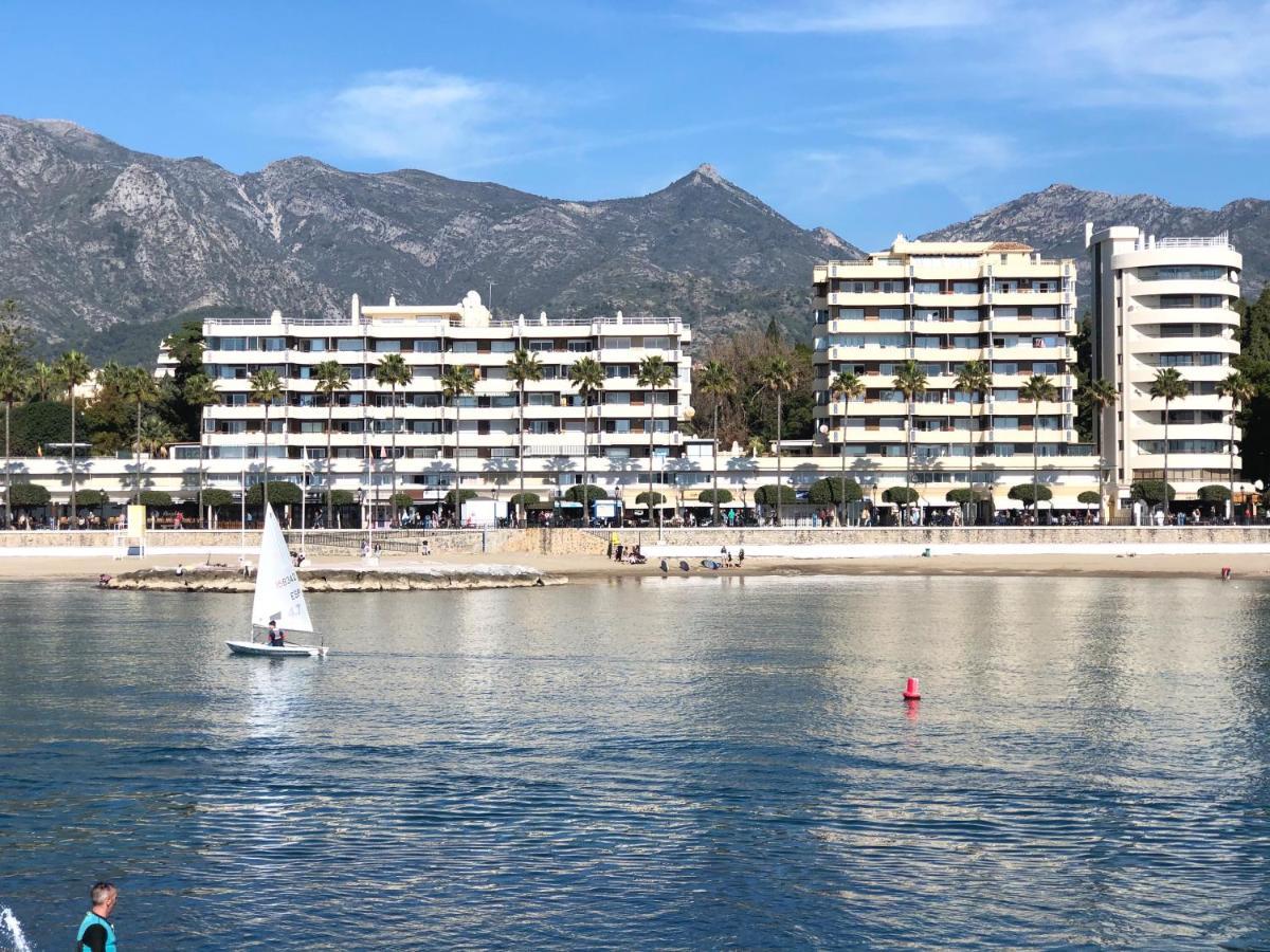 Beach Front Apartment-1St Line Marbella Exterior photo